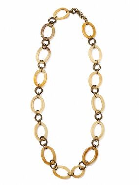 Silpada Honey-Tone Oval Link Necklace